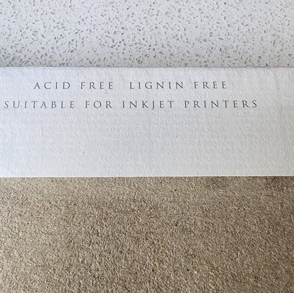 Paperchase Inscription A5 120mg Pad of Paper. 40 Sheets of White Texture Paper. - Picture 4 of 7